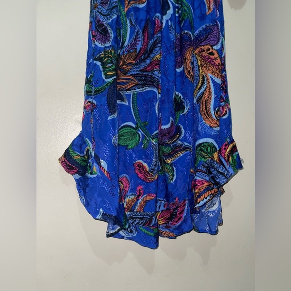 Maeve Jessamine Mock Neck Prairie Cottagecore Floral  Maxi Dress NWOT - Picture 3 of 14